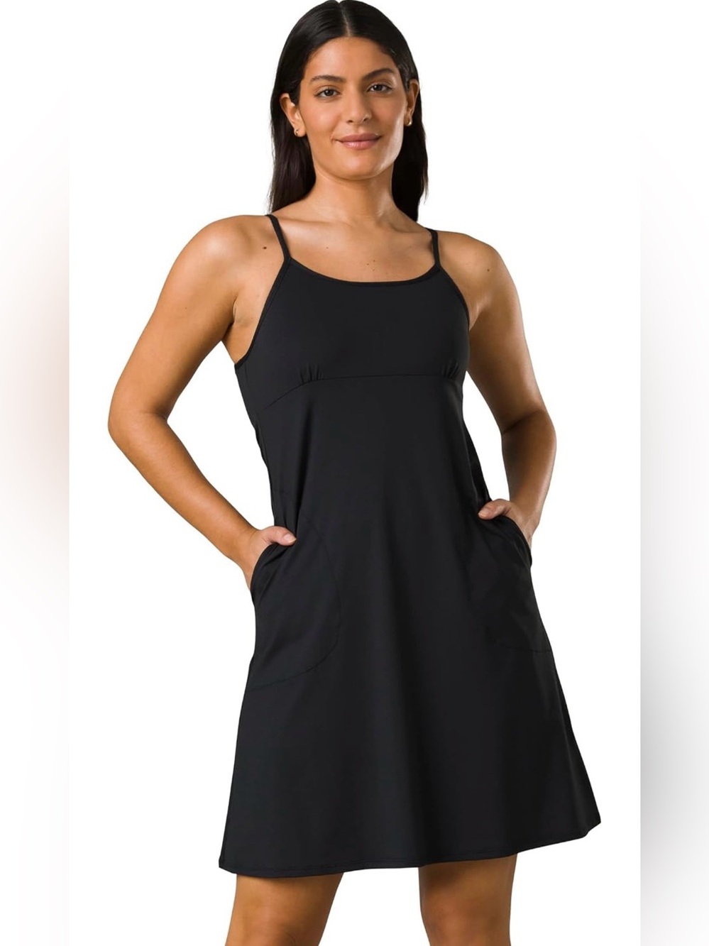 prAna Granite Springs Black Dress Size Large NWT